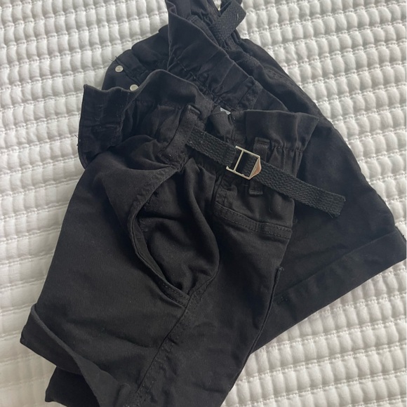 Bershka black shorts women size 4 - Picture 2 of 6